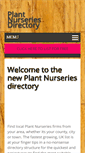Mobile Screenshot of plant-nurseries.are-we.co.uk
